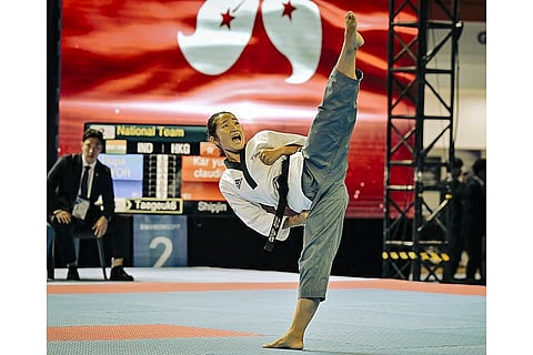 Rupa Bayor at 8th Asian Taekwondo Poomsae Championships
